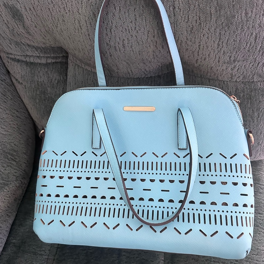 Elegant Blue Handbag